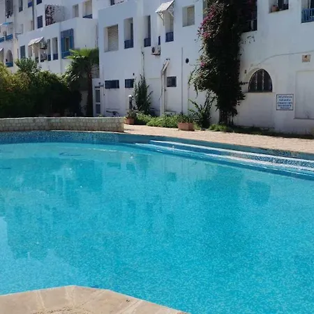 Charmant Duplex Proche De La Plage Des Citronniers - Attention Prepaiment Hammamet Exterior photo